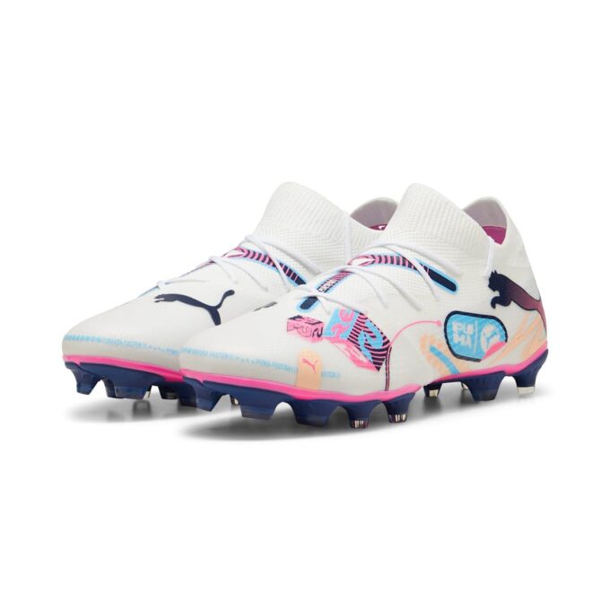 Future 7 Match Volume UP FG/AG “White Luminous Blue Pink”