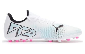 Future 7 Play MG Cleats “White Blue Pink”