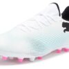 Future 7 Play MG Cleats “White Blue Pink”