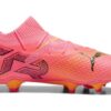 Future 7 Pro FG/AG Lace Up Soccer Sneakers “Pink”