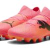 Future 7 Pro FG/AG Lace Up Soccer Sneakers “Pink”
