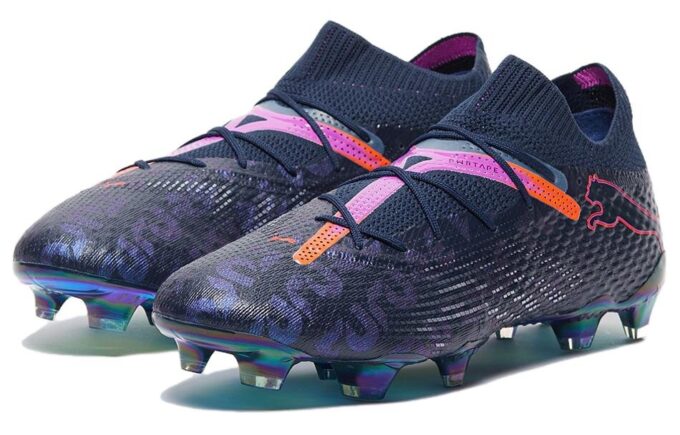 Future 7 Ultimate FG/AG Soccer Cleats “Navy Pink Red”