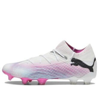 Future 7 Ultimate FG/AG Soccer Cleats “White Pink Black”
