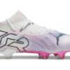 Future 7 Ultimate FG/AG Soccer Cleats “White Pink Black”