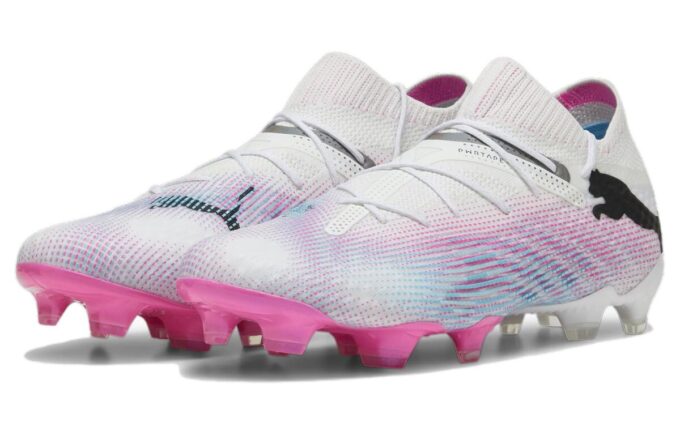 Future 7 Ultimate FG/AG Soccer Cleats “White Pink Black”