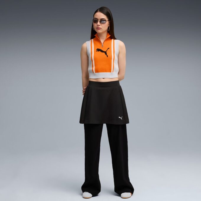 FUTURE.PUMA.ARCHIVE Women Half-Zip Tank Top FUTURE.PUMA.ARCHIVE Women Half-Zip Tank Top