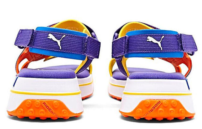 Future Rider Game On Sandal “Purple White”
