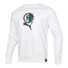 Game Graphic Crewneck Sweatshirt “White Black Green”