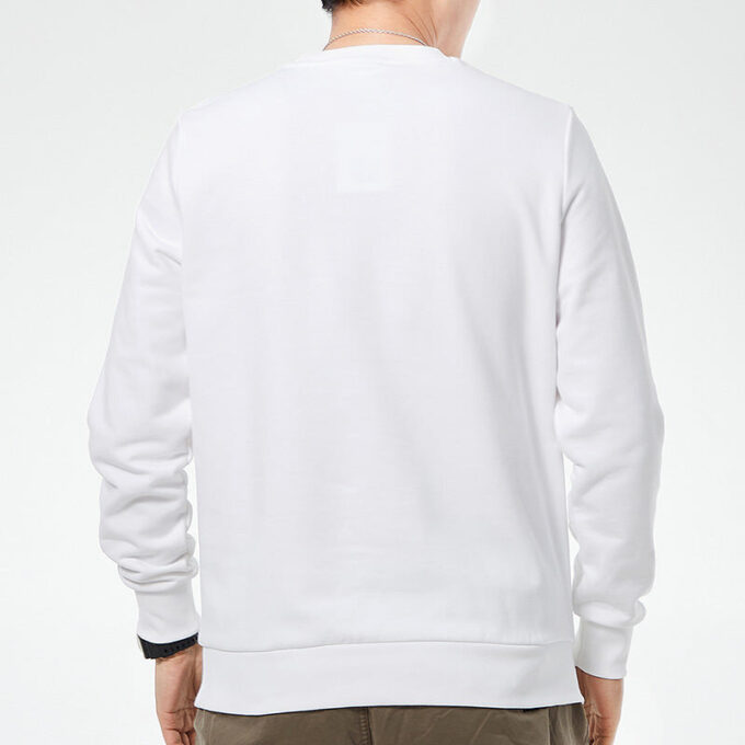 Game Graphic Crewneck Sweatshirt “White Black Green”