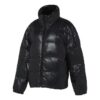 Glossy Short Down Jacket “Black”
