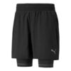 Graphic 2-In-1 5 Running Shorts “Black”