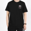 Graphic Box Logo Printed Short Sleeve TEE Men Black
