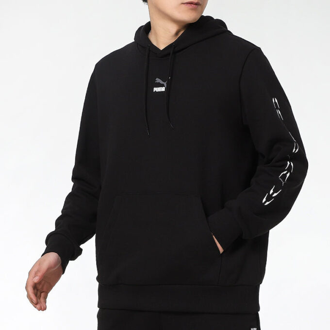 Graphic Hoodie “Black White”