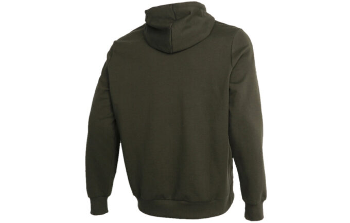 Graphic Hoodie “Olive Green White”