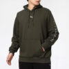Graphic Hoodie “Olive Green White”