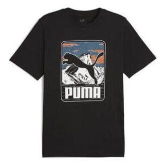 Graphic Mountain T-shirt “Black”