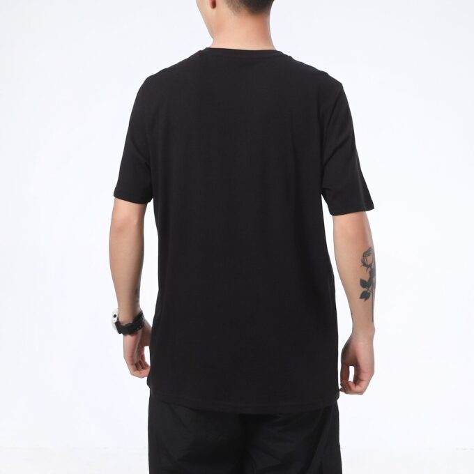 Graphic Print Regular Fit T-Shirt “Black”