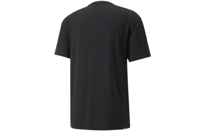 Graphic Rubber Printed T-Shirt “Black”