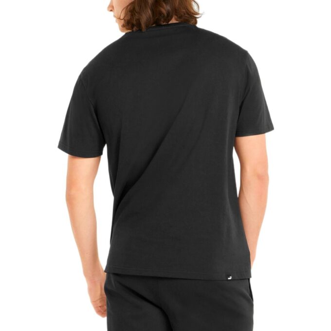 Graphic Rubber Printed T-Shirt “Black”