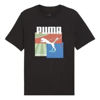 Graphic Summer Sports T-shirt “Black”