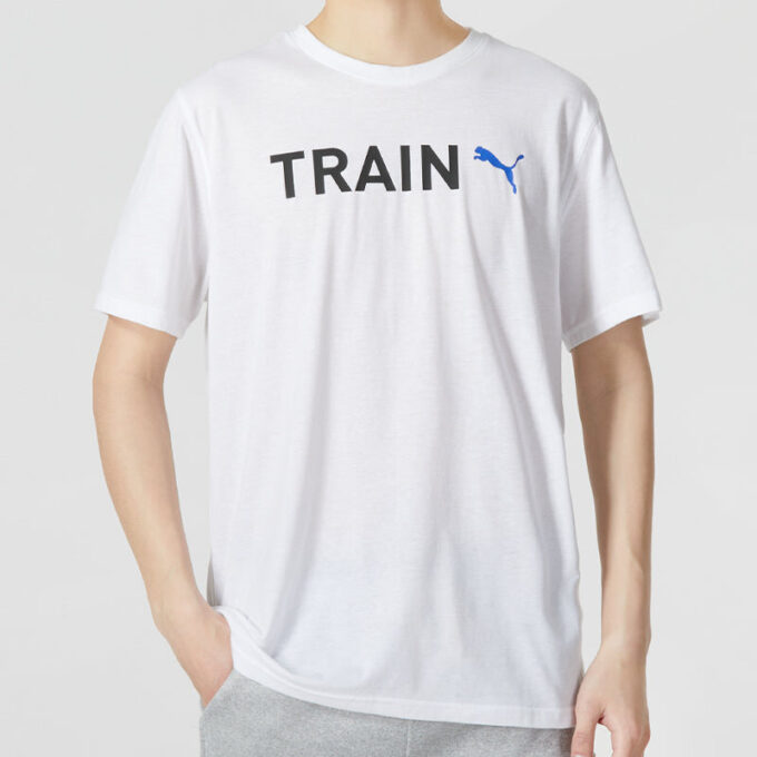 Graphic Train T-Shirt “White”