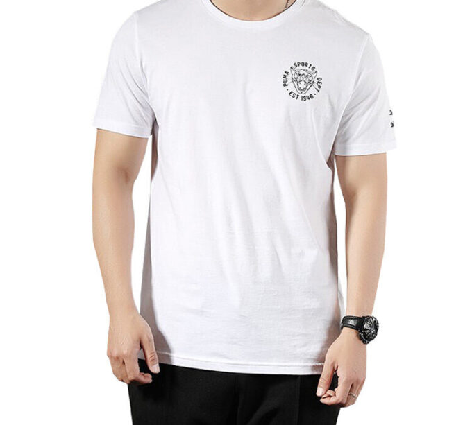 Graphic Vintage Cat Tee “White”