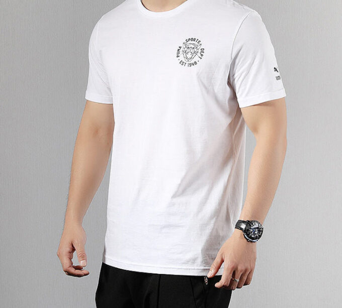 Graphic Vintage Cat Tee “White”