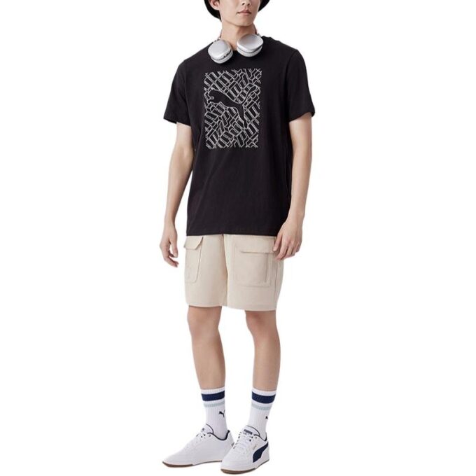 Graphics Cat T-shirt “Black”