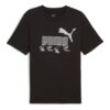Graphics Sneaker T-shirt “Black”
