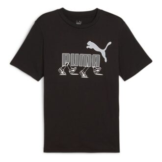 Graphics Sneaker T-shirt “Black”