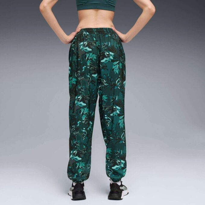 Green Terrains Women Woven Training Joggers Green Terrains Women Woven Training Joggers