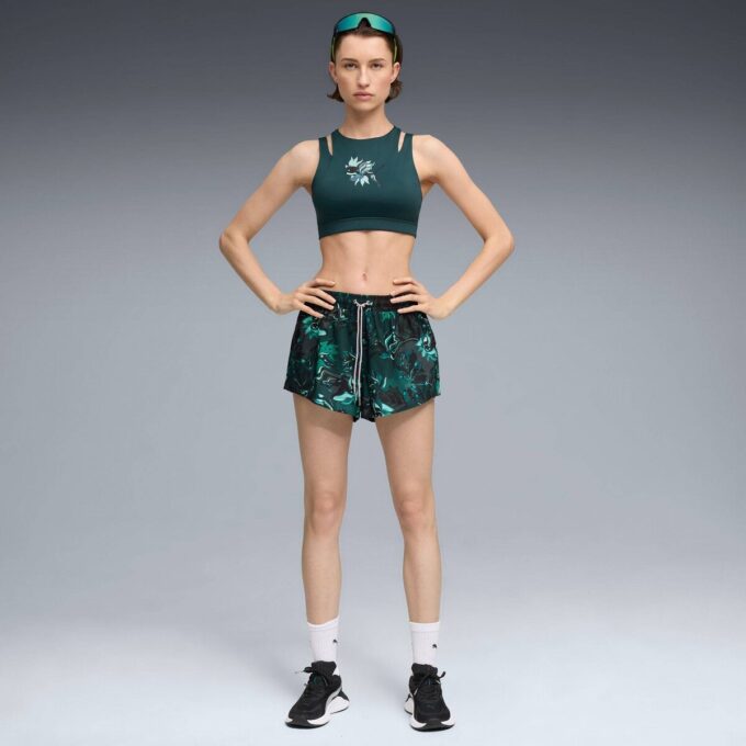 Green Terrains Women Woven Training Shorts Green Terrains Women Woven Training Shorts