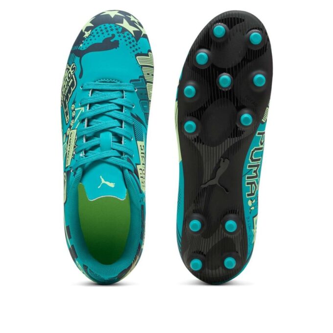 (GS) Christian Pulisic x Ultra Legacy FG/AG “Allover Print – Deep Aqua”