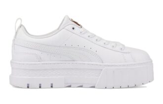 (GS) Mayze Leather “White Team Gold”