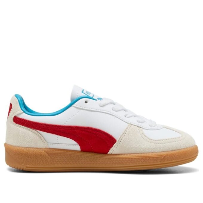 (GS) Palermo Leather “White Red”