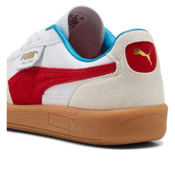 (GS) Palermo Leather “White Red”