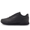 (GS) ST Runner V3 Leather Shoes “Triple Black”