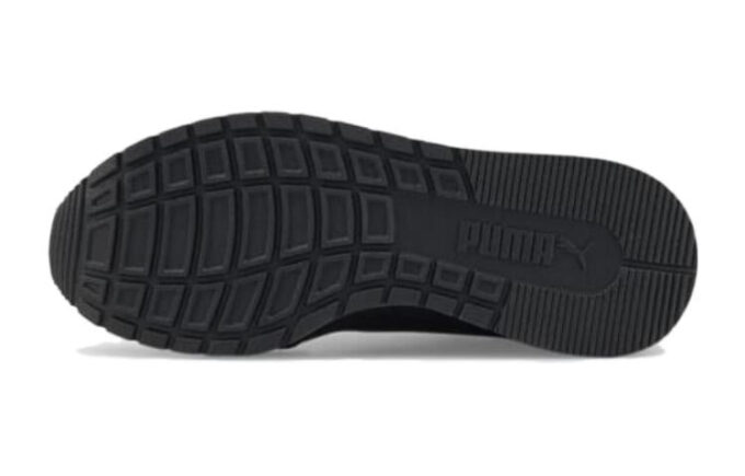 (GS) ST Runner V3 Leather Shoes “Triple Black”