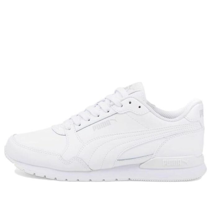 (GS) ST Runner v3 Leather “Triple White”