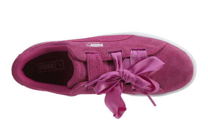 (GS) Suede Heart “Rose Violet”