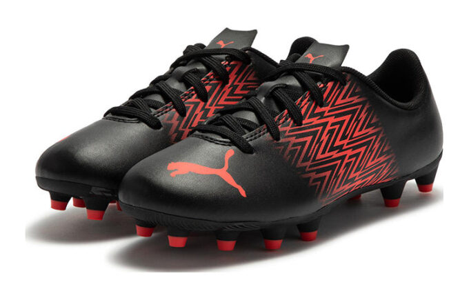 (GS) Tacto FG/AG Soccer Cleats JR “Black Sunblaze”