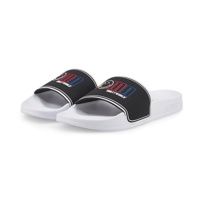 (GS) x SmileyWorld Leadcat 2.0 Slides “White Black”