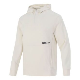 Half Zip Jacket “White”