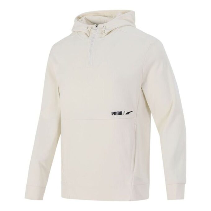 Half Zip Jacket “White”