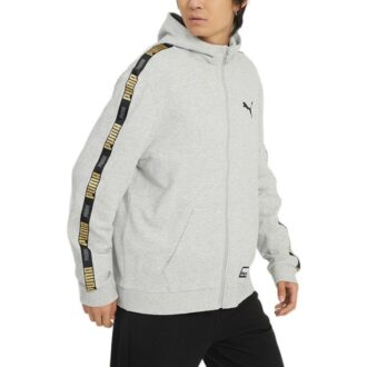 Handwriting Label Jacket “Grey”