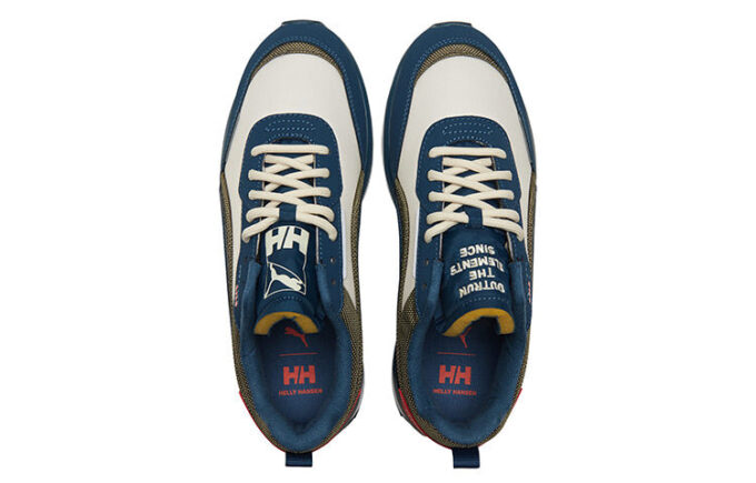 Helly Hansen x City Rider “Intense Blue White Asparagus”