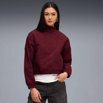 Her Women Half-Zip Crew