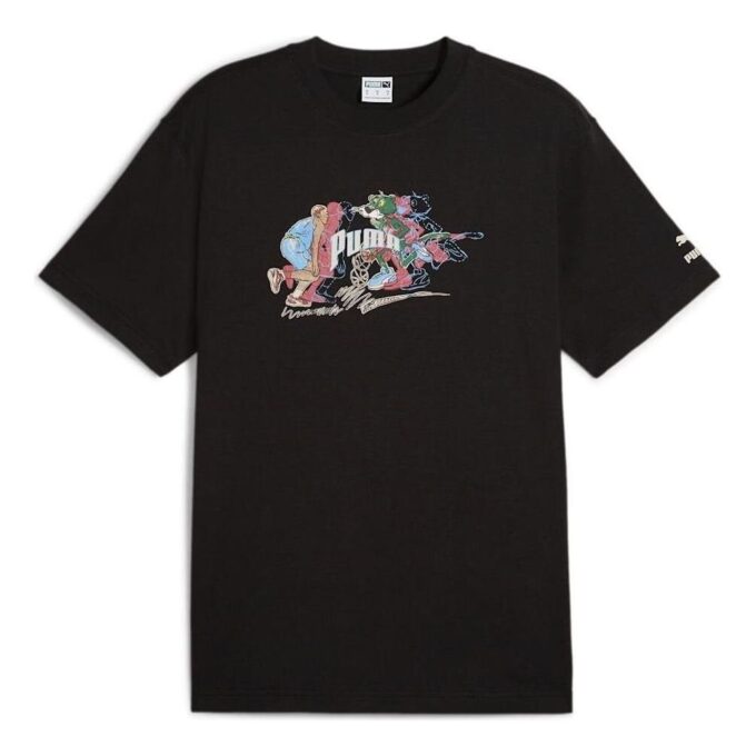 Herren Team For The Fanbase T-shirt “Black”