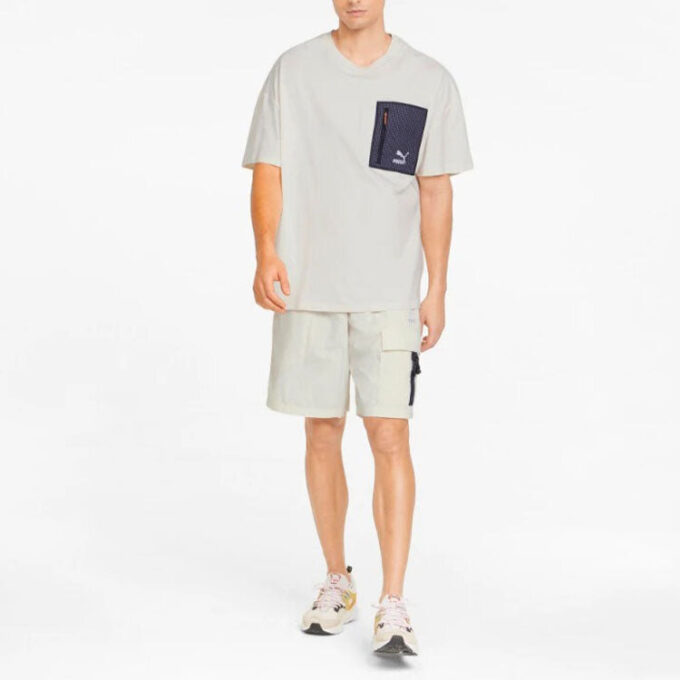 Hill Camp Cargo Shorts “White”