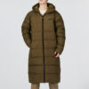Hooded Down Coat Jacket “Brown”